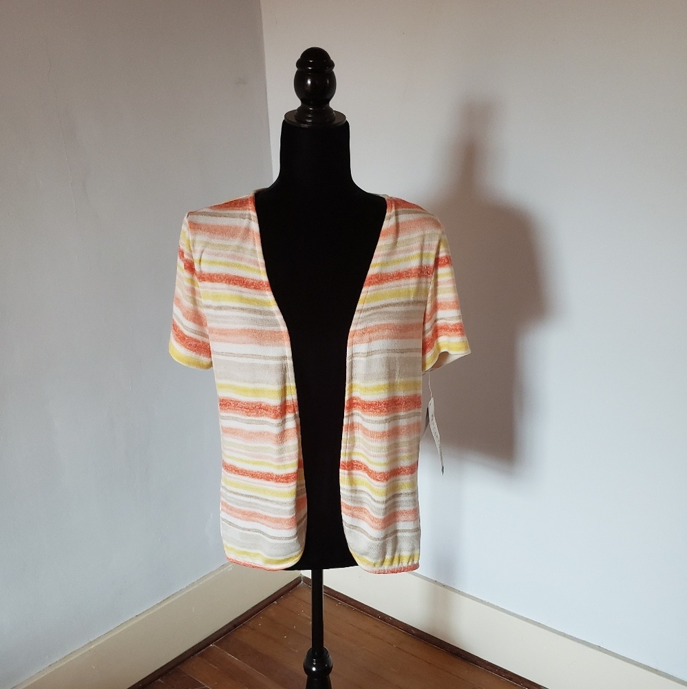 NWT Sz 8 Perceptions cardigan sweater